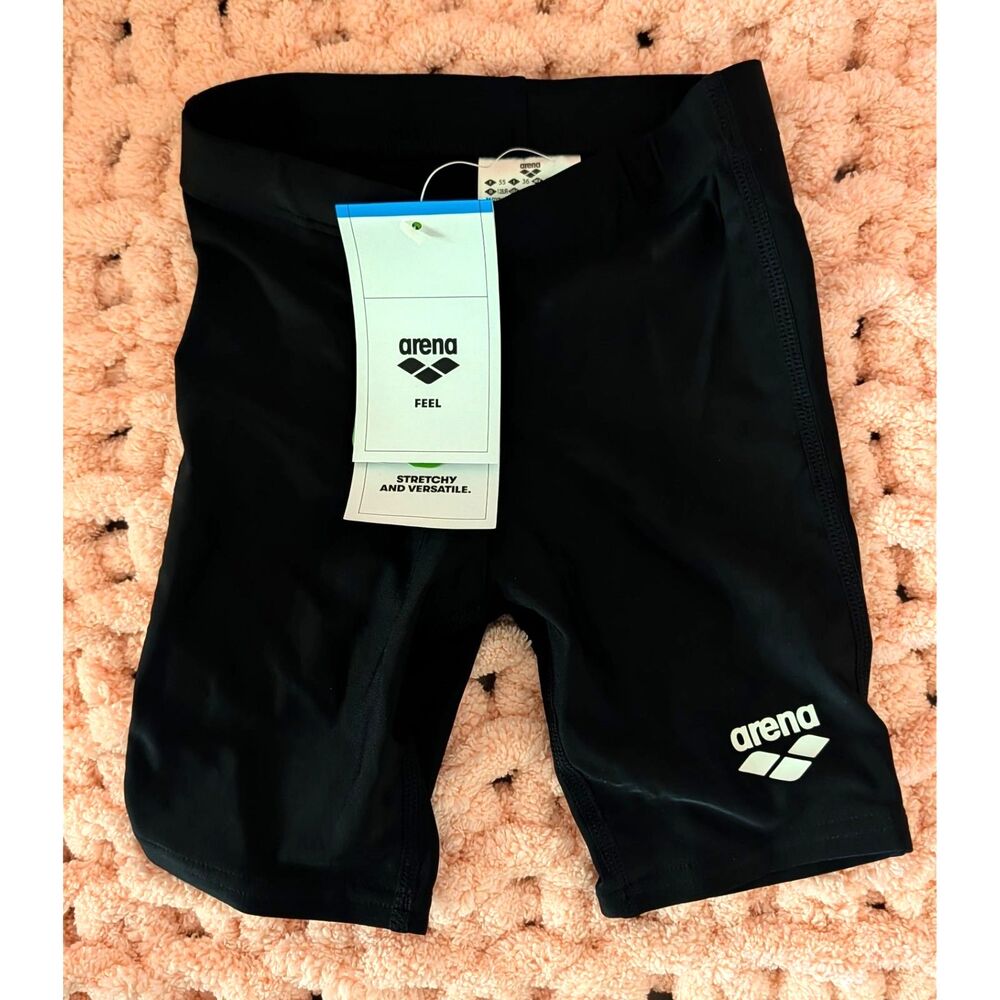 NWT ARENA Feel Dynamo Jammer Athletic Swimwear Knee-Length Swimsuit Size 22 / XS